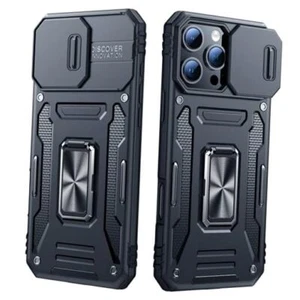 Armor Compatible for iPhone 16 Pro Max Case with Camera Cover Military Grade - Picture 1 of 8