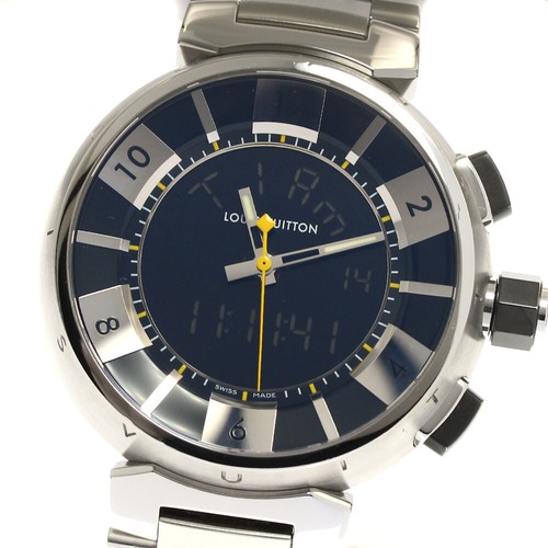 LOUIS VUITTON（LV） Orologio Uomo LOUIS VUITTON Tambour in Quarzo Nero Q118F_885507