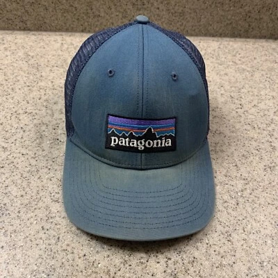 Gorra Patagonia Gorra Snapback Ajustable Verde Logo Exterior Camionero Malla Caminata Peces Foto 1 de 4