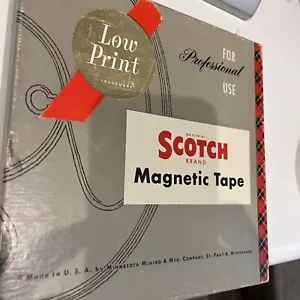 Scotch 10,5 Magnetband Professioneller Einsatz 131-12, 1/4x1200 Fuß - Bild 1 von 5