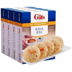 Mezcla de desayuno Gits Rava Idli, 800 g (paquete de 4 x 200 g cada uno) - Imagen 1 de 8