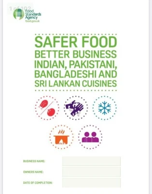FSA SFBB 2025 Safer Food Better Business Indian Caterers Pack Full Colour
