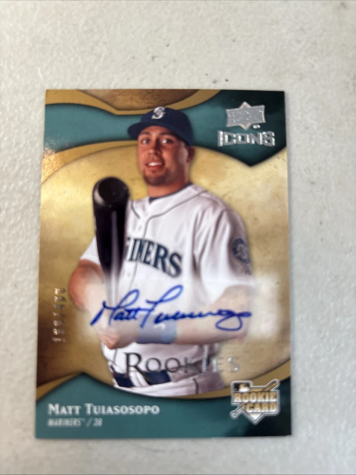 2009 Icons Auto 141 Matt Tuiasosopo 169/400 - Image 1 of 3