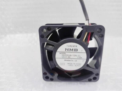For NMB 06025VA-12N-CL 6025 12V 0.35A 6cm Waterproof Fan - Image 1 of 4
