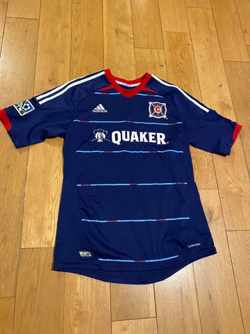 Adidas Chicago Fire #2 Men's Futbol Jersey Medium shirt mls soccer quaker Cover