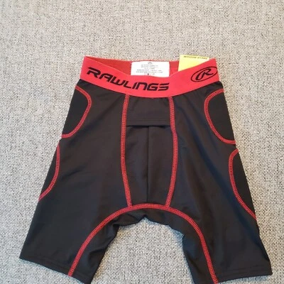 Rawlings Baseball Sliding Shorts  Youth Size Medium.   NWT - Image 1 of 4