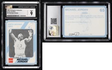 1989 Collegiate Collection/Coca-Cola North Carolina's Finest Michael Jordan HOF