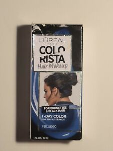 L'Oreal Paris ColoRista Hair Makeup 1 Day Temporary Hair Color Blue Wash Out