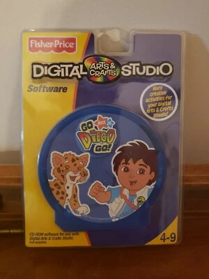 Fisher-Price Digital Arts and Crafts Studio-Go Diego Go Software NEW - Image 1 of 3