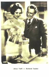 Richard Tauber-Alice Treff * Original Iris Postcard Postcard * No. 7337g