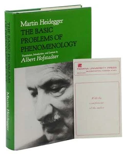 Basic Problems of Phenomenology MARTIN HEIDEGGER ~ First Edition 1982 1st - Picture 1 of 5