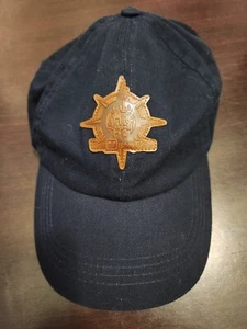 Disney Parks Baseball Hat Walt Disney World Compass Castle Adult Navy Blue Brown - Picture 1 of 4