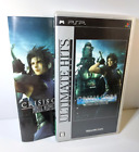 Final Fantasy VII Crisis Core FF7 con manual Sony PlayStation PSP versión Japón