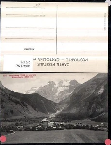 277178,Kandersteg und d. Blüemlisalp Bergkulisse Kt Bern - Bild 1 von 1