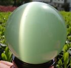 60Mm And Stand Sell Asian Quartz White Cat Eye Crystal Ball Sphere