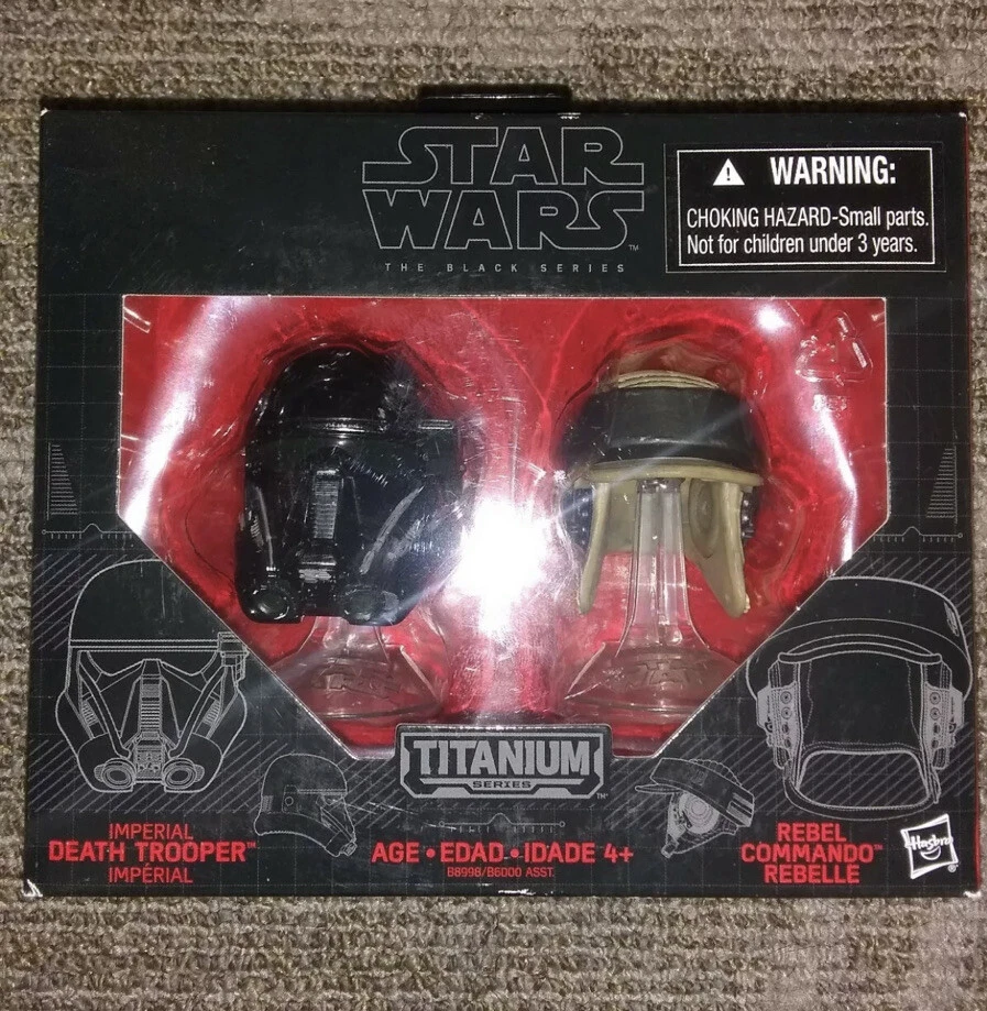 Star Wars Titanium Series Imperial Death Trooper, Rebel Commando Foto 1 de 1