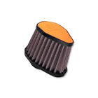 DNA Filters Hexagonal 44mm Inlet, 86mm Length Leather Top Filter Orange V-4400-L