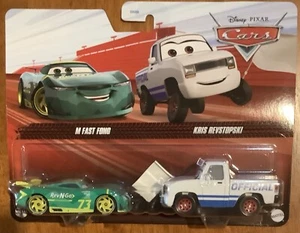 2024 DISNEY PIXAR CARS  2 pack M FAST FONG & KRIS REVSTOPSKI - Picture 1 of 2