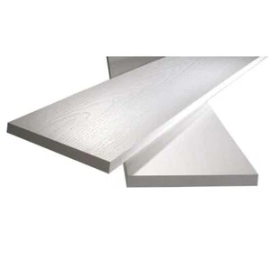 Veranda PVC Trim Board White Reversible Fire-Retardant Vinyl Paintable (6-Pack) - Picture 1 of 6