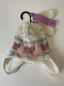 F&F Kids Cosy Hat & Mittens - 3-6 Months - New with Tags - Picture 1 of 5