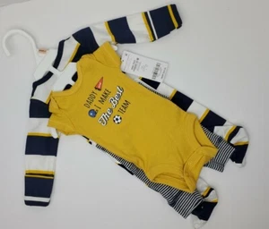Carters Baby Boy Preemie 3 piece outfit NWT - Picture 1 of 6