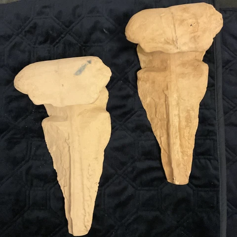Amy Howard Wooden Finial / Corbels / Drapery Unfinished 2 Cover