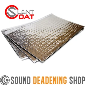 Sound Deadening Silent Coat 2mm Volume Pack 20 Large Sheets Car Proofing Mat - Picture 1 of 5