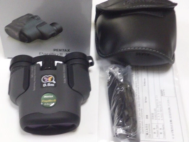 PENTAX Porro Prism Binoculars PAPILIO II 6.5x21 New - Image 1 of 4