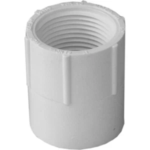 Genova Products 30310CP 1-Inch Female Iron Pipe Thread PVC Pipe Adapter Slip by - Picture 1 of 1