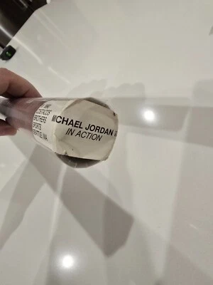 MICHAEL JORDAN Vintage 1990 Costacos NBA Chicago Bulls NBA 26x74 Poster SEALED - Image 1 of 4