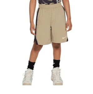 New Nike Boys' Wild Air Stretch Woven Shorts - Khaki 7 - Picture 1 of 6