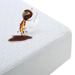 Premium 100% Waterproof King Size Mattress Protector Cooling King Mattress Pa... - Picture 1 of 8
