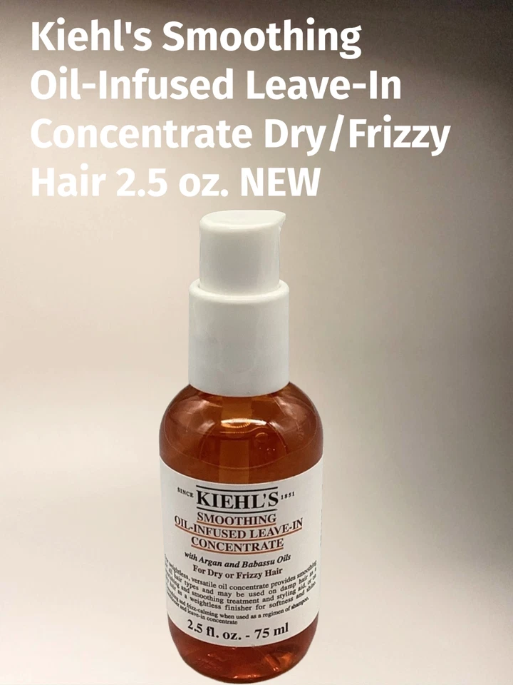 Concentrado sin enjuague con infusión de aceite suavizante Kiehl's cabello seco/frescado 2,5 oz/75 ml Foto 1 de 1