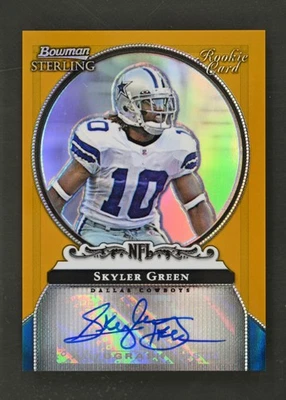 2006 Bowman Sterling #BS-SG Skyler Green /700 AUTO Gold Rookie - Image 1 of 2