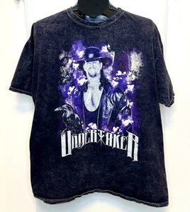 WWE WWF UNDERTAKER Mineral Washed OFFICIAL T-SHIRT XL  Vintage Retro Rare - Bild 1 von 5