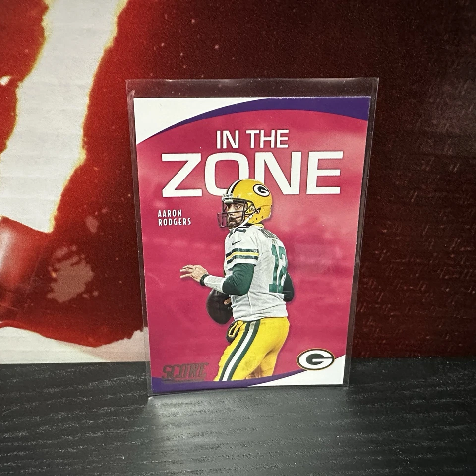 2020 Panini Score In The Zone AARON RODGERS #IZ-AR - Green Bay Packers - Image 1 of 2