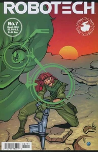 Robotech #7 VF; Antarctic | Print Run: 7,500 Fred Perry - w/Bag+Board - Picture 1 of 1