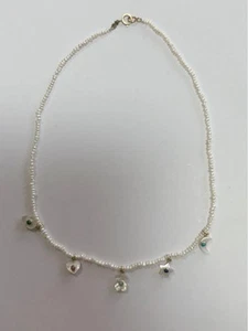 TOUS Necklace Bear Pearl color Fashion Luxury Accessories elegant E119 - Picture 1 of 9