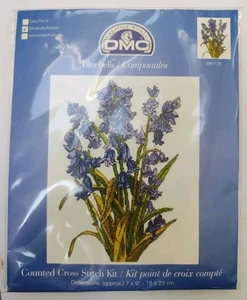 DMC Kit Punto de Cruz Contado 'Bluebells' 7" x 9" Flores 18 x 23 cms 16 unidades - Imagen 1 de 6