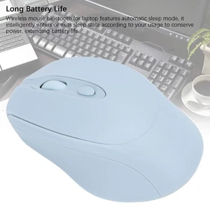 Wireless Mouse 800 1200 1600 DPI Laptop Wireless Mouse ABS For Computer - Picture 1 of 24