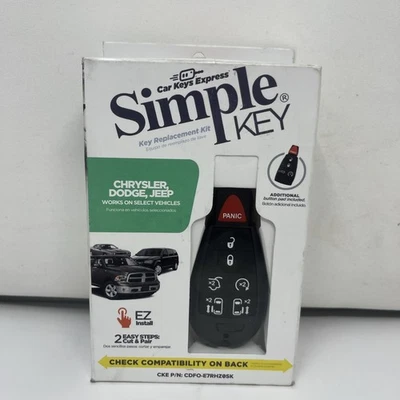 Simple Key Programmer & Key Fob For Dodge, Chrysler, Jeep, Ram , Open Package! - Image 1 of 4