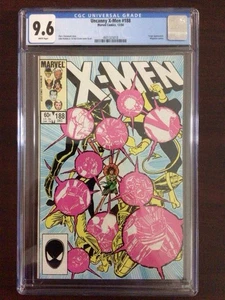CGC 9.6 Uncanny X-Men 188 White Pages - Imagen 1 de 3