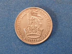 1936 One Shilling George V - Britische Silbermünze - Bild 1 von 4