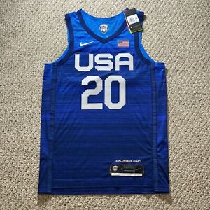 Nike Team Usa 2020 Authentic Vaporknit Basketball Jersey Ct6562-451 Size Medium