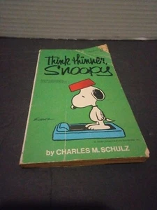 Think Thinner, Snoopy, Charles M. Schulz, 1975, Peanuts, Charlie Brown - Bild 1 von 4