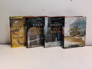 JRR Tolkien Der Hobbit und der Herr der Ringe Gebundene Bücher Harper Collins - Bild 1 von 17