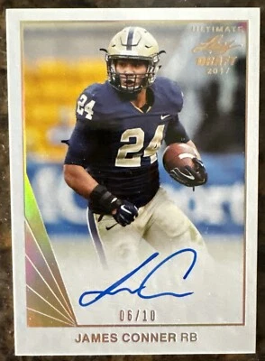 James Conner, Rookie, /10 SP, Auto (on card) - Image 1 of 2