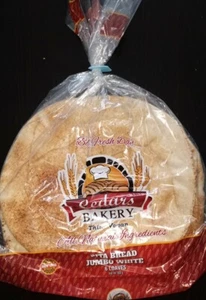 3 pack Pita bread Jumbo white - Picture 1 of 2