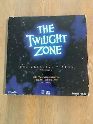 The Twilight Zone The Creative Vision Volume 1 Box Set of 4 Laserdisc Format - Image 1 of 4