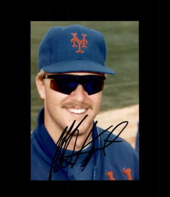 Jeff Kent JSA Coa Signed  Original 4x6  Photo Autograph 1 Mets - Image 1 of 3
